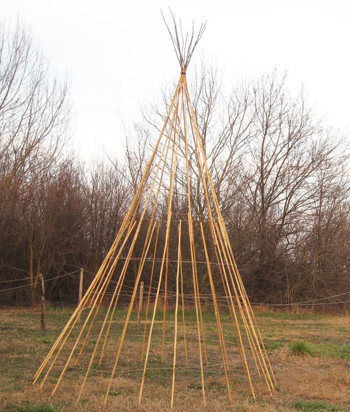 Tepee Before the Wind, 2015