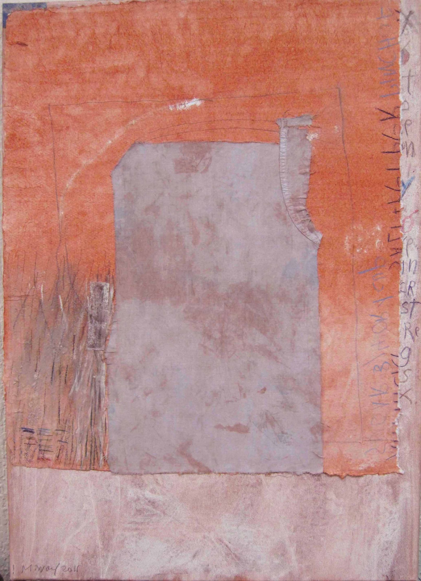 Where is the Cold Cherry Soup, 2011 - mixed media on canvas